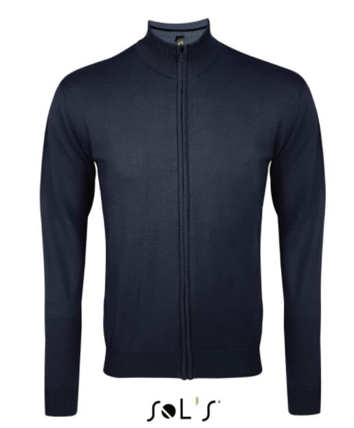 Sols Muški džemper sa rajsferšlusom Gordon Men Navy veličina S 00548