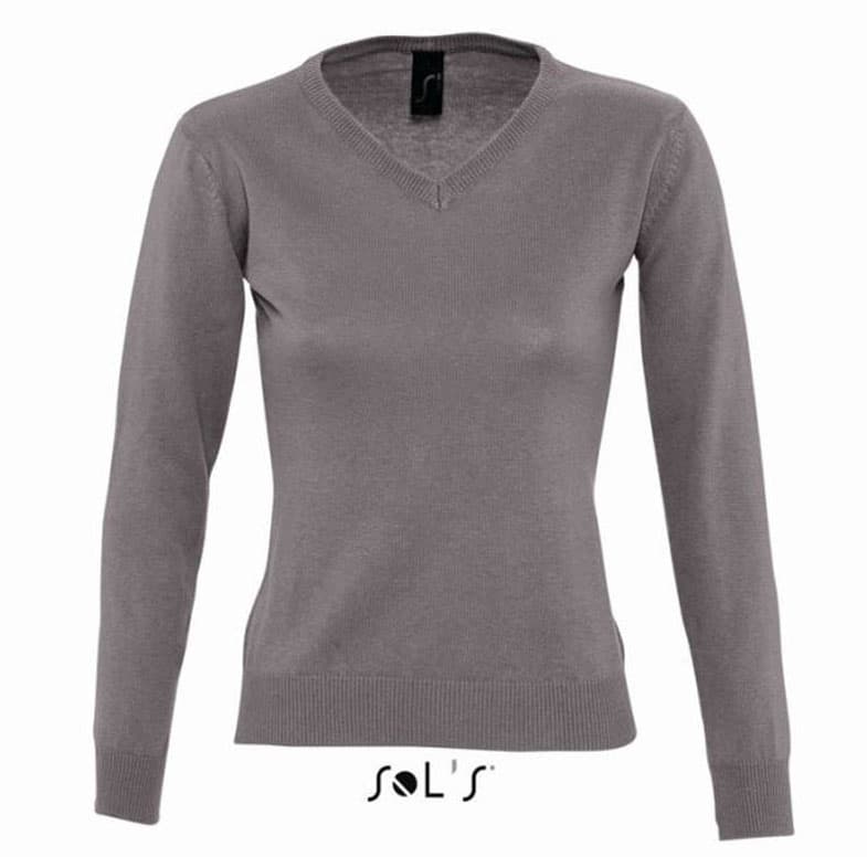 Sols Klasičan ženski džemper Galaxy Women Grey veličina S 90010