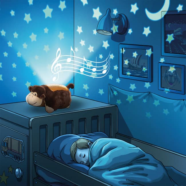 Noćna lampa Sazvežđe sa melodijom Majmun NLM1