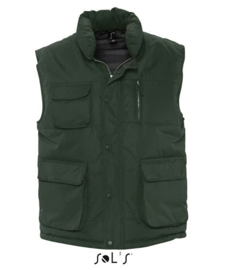 Sols Prsluk sa džepovima Viper Bottle Green veličina S 59000