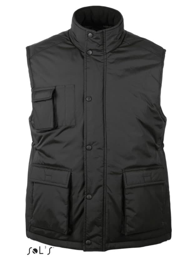 Sols Zimski prsluk Wells Charcoal Grey veličina 3XL 59100