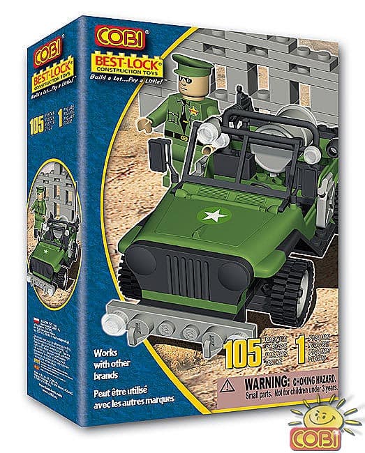 Cobi Vojni Džip i Vojnik 3242