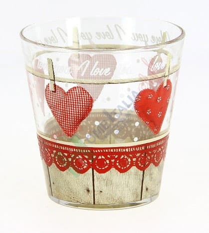 Komplet čaša 3/1 250ml Cerve Nadia Love Dream M70690