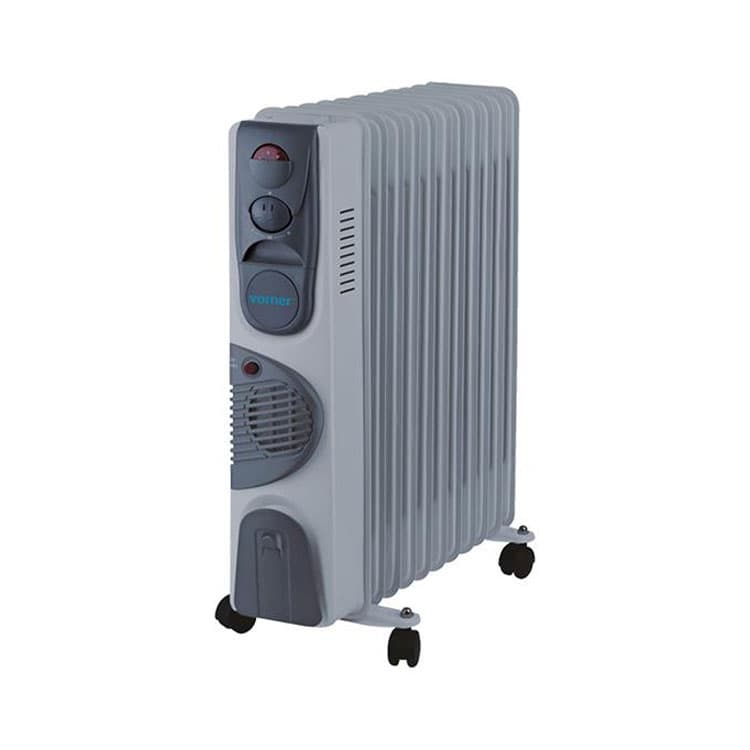 Uljni radijator sa ventilatorom Vorner VRF11-0579 11 rebara 2500W+400W