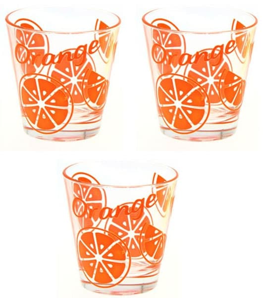 Cerve Komplet čaša 3/1 250ml Gummy Orange M67600 556275