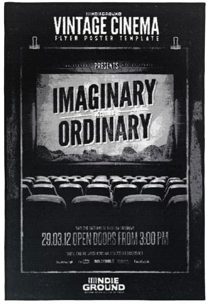 Tepih Vintage Cinema 100x150