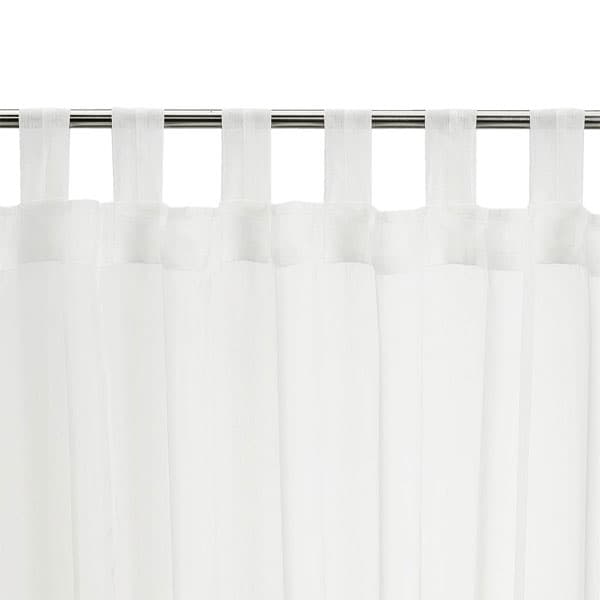 Zavesa Ilda 1x145x245cm bela