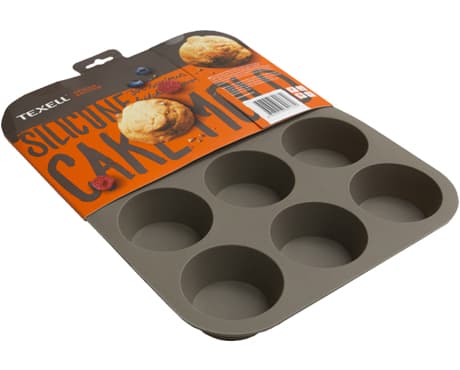 Texell modla za mafine i projice od silikona siva TS-MM130S