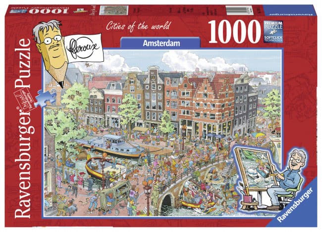 Ravensburger puzzle Cities of the world - Amsterdam 1000 delova RA19924