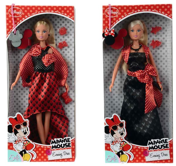 Lutka Steffi crvena haljina 29354