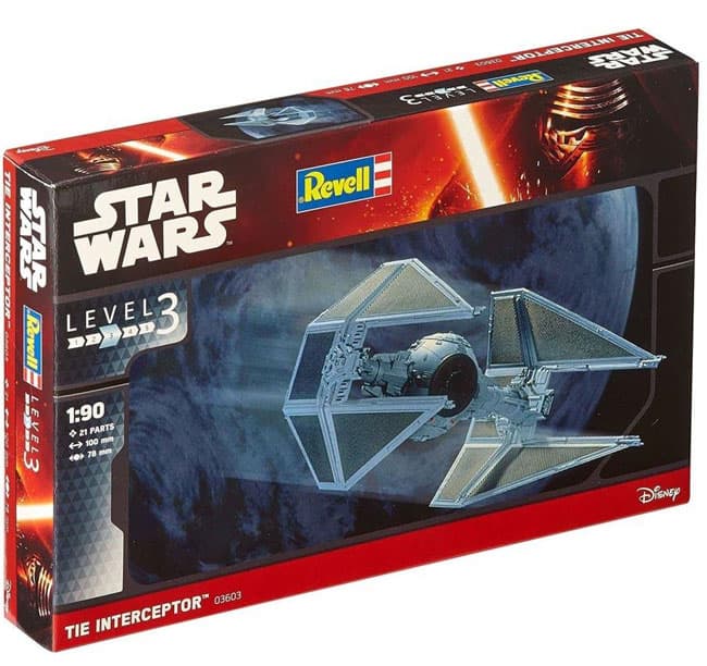 Revell maketa Star Wars letelice TIE Interceptor RV03603/030