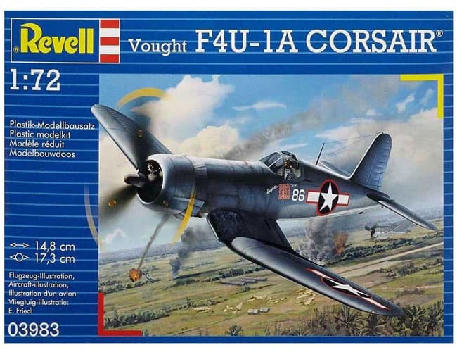 Revell maketa Avion Vought F4U-1D Corsair RV03983/030