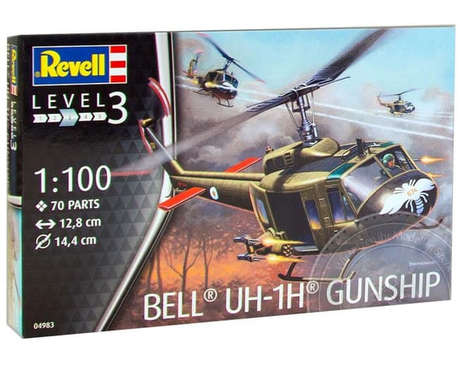Revell maketa Helikopter Bell® UH-1H® Gunship RV04983/030
