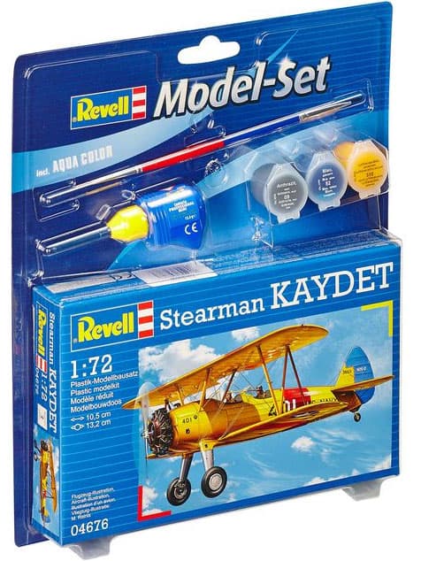 Revell maketa aviona sa priborom Model Set Stearman Kaydet RV64676/5006