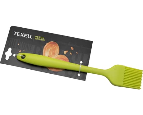 Texell silikonska četkica zelena TS-C123Z 20.9cm