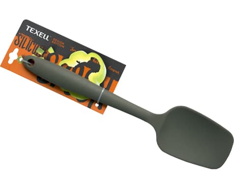 Texell silikonska kašika velika siva TS-KV129S 28cm