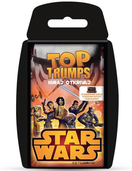 Top Trumps karte Star Wars WM27816