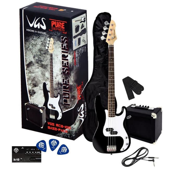 VGS RCB-100 bas paket gitara sa pojačalom i futrolom