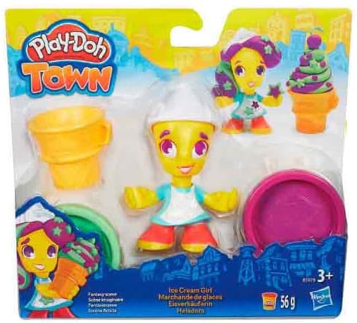 Play Doh Plastelin Town figura Prodavačica sladoleda B5960