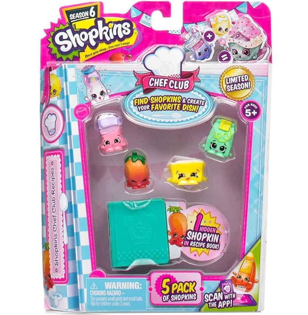 Shopkins figurice 5 kom. ME56331