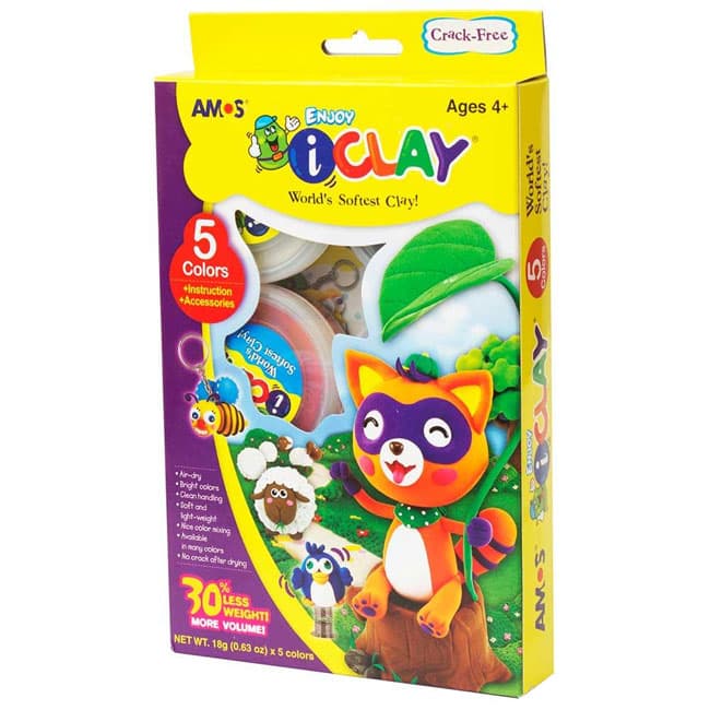 Amos Glina Set 5 boja IC0550