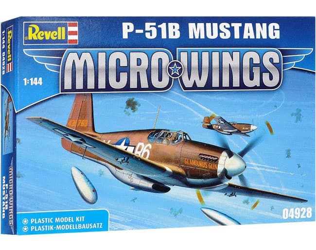 Revell maketa Micro Wings P 51B Mustang RV04928