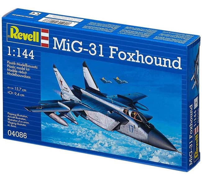 Revell maketa avion MIG 31 Foxhound RV04086/030