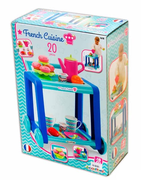 Ecoiffier Set Kolica Za Posluženje SM001618