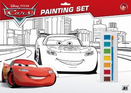 Jiri bojanka sa vodenim bojama Cars DD7033301