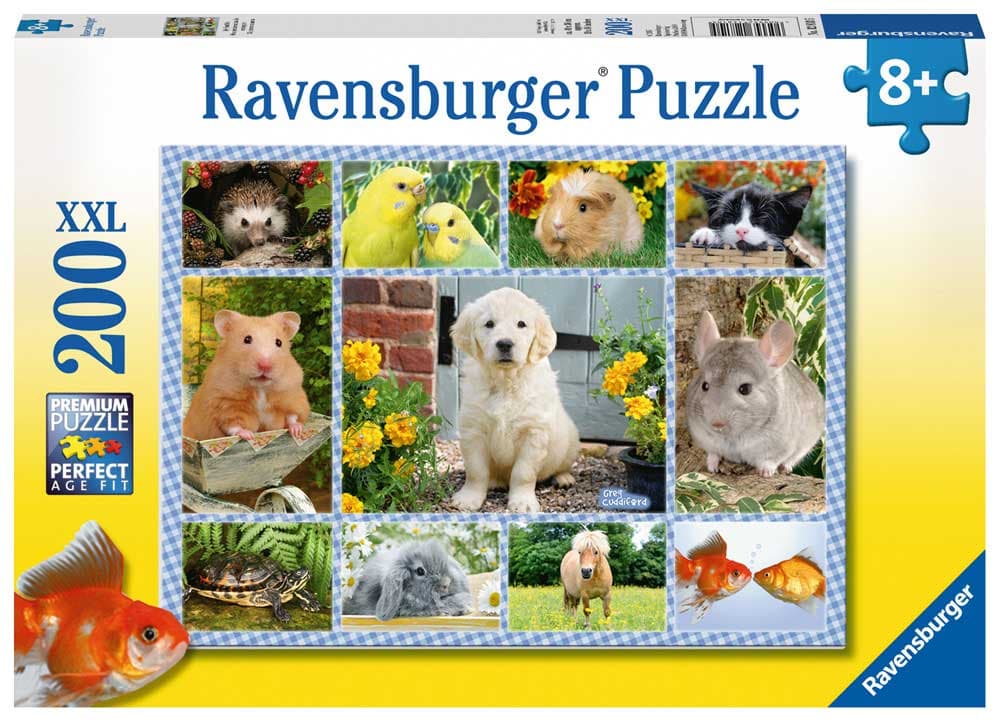 Ravensburger puzzle XXL - Životinje - My First Pets  200 delova RA12810