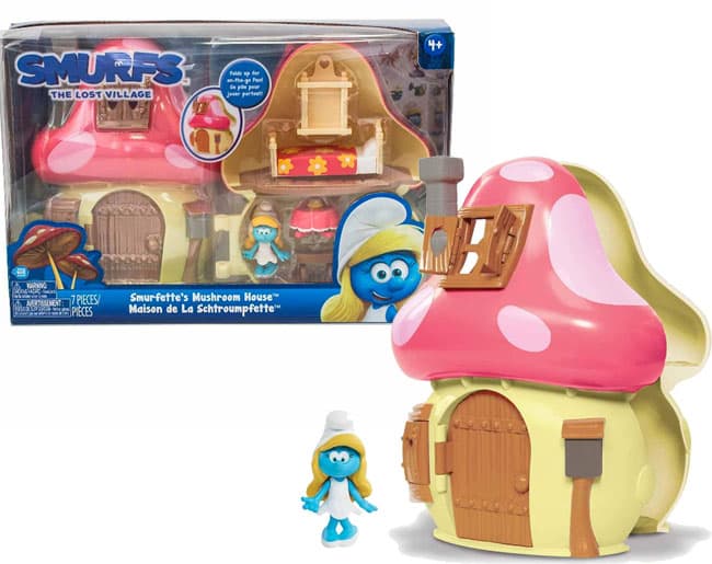 Štrumpfovi set Štrumpfeta i kućica koja se otvara JP96570