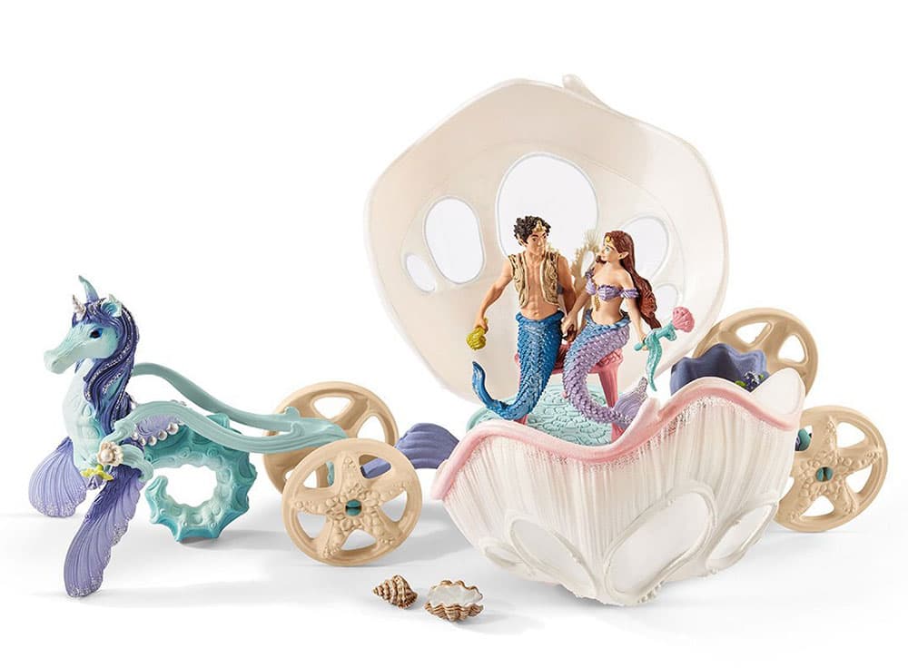 Schleich Figurice Bayala - Kraljevska kočija školjka 41460