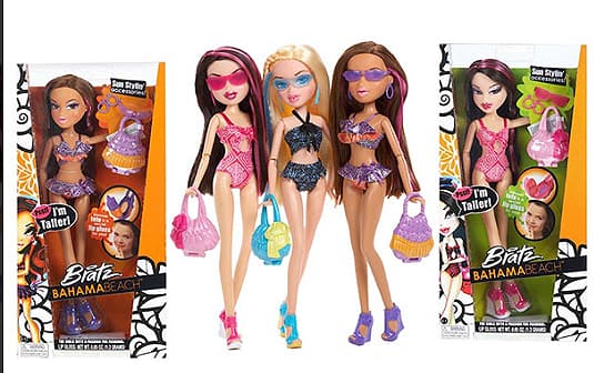 Bratz lutka spremna za plažu na Bahamima 2102537