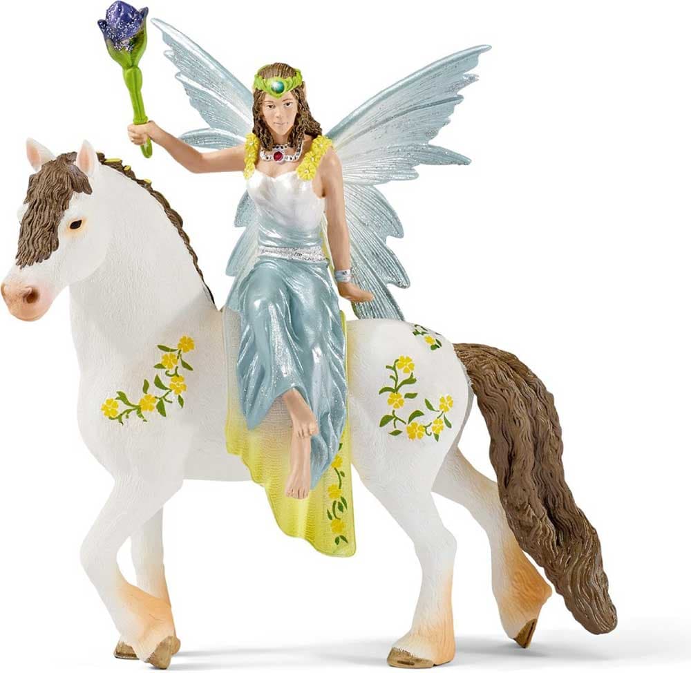 Schleich Figurice Bayala -  Vila Ejela u svečanoj odeći na konju 70516