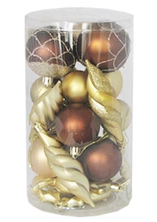 Novogodišnji ukrasi Set 22 komada