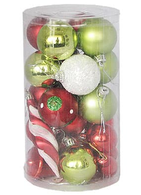 Novogodišnji ukrasi Set 26 komada