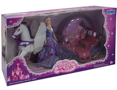 Best Luck Set Kočija Sa Lutkom BE498007