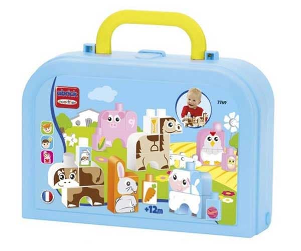 Ecoiffier Retro Kofer Kocke Životinje SM007769