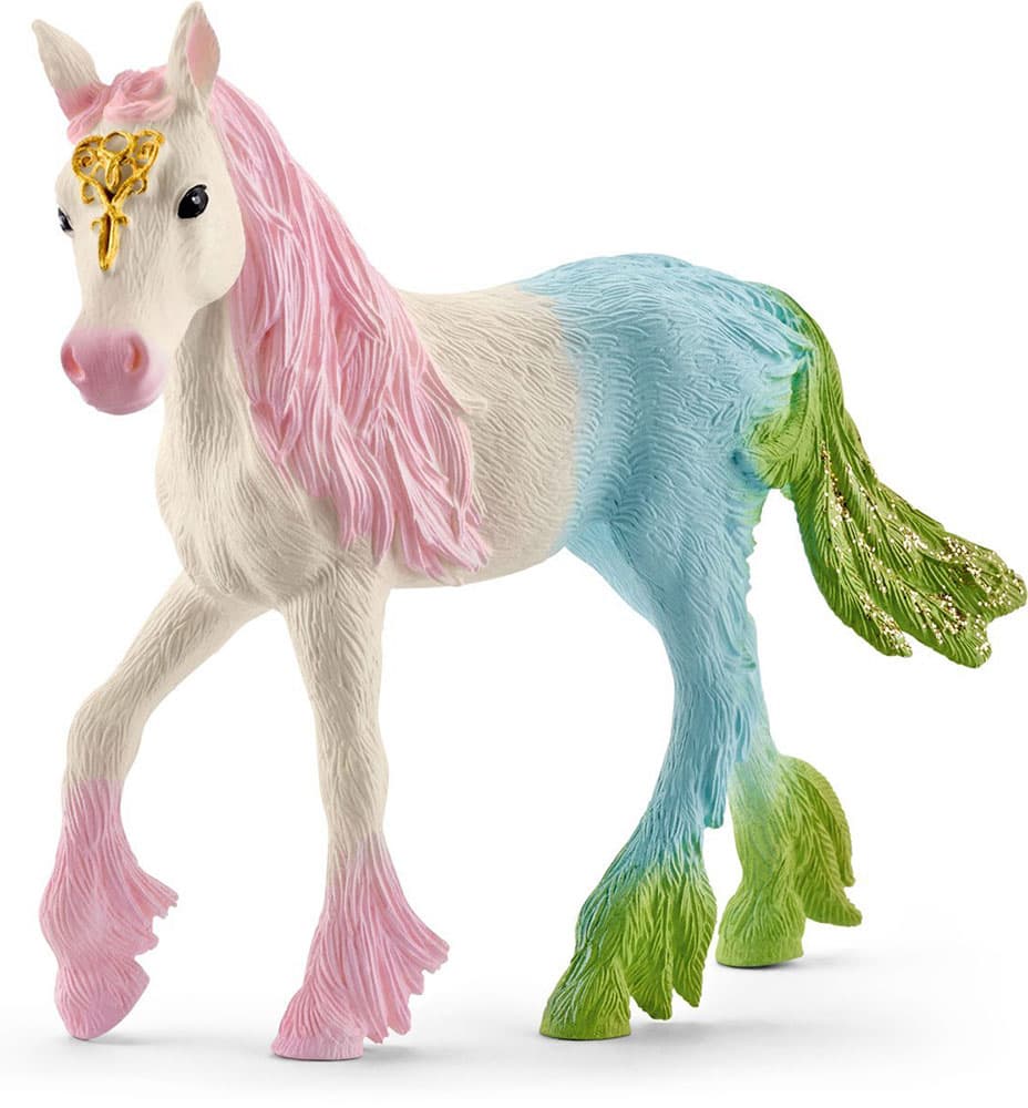 Schleich Figure Bayala - Pernato ždrebe - ljubimac vile Sure 70529