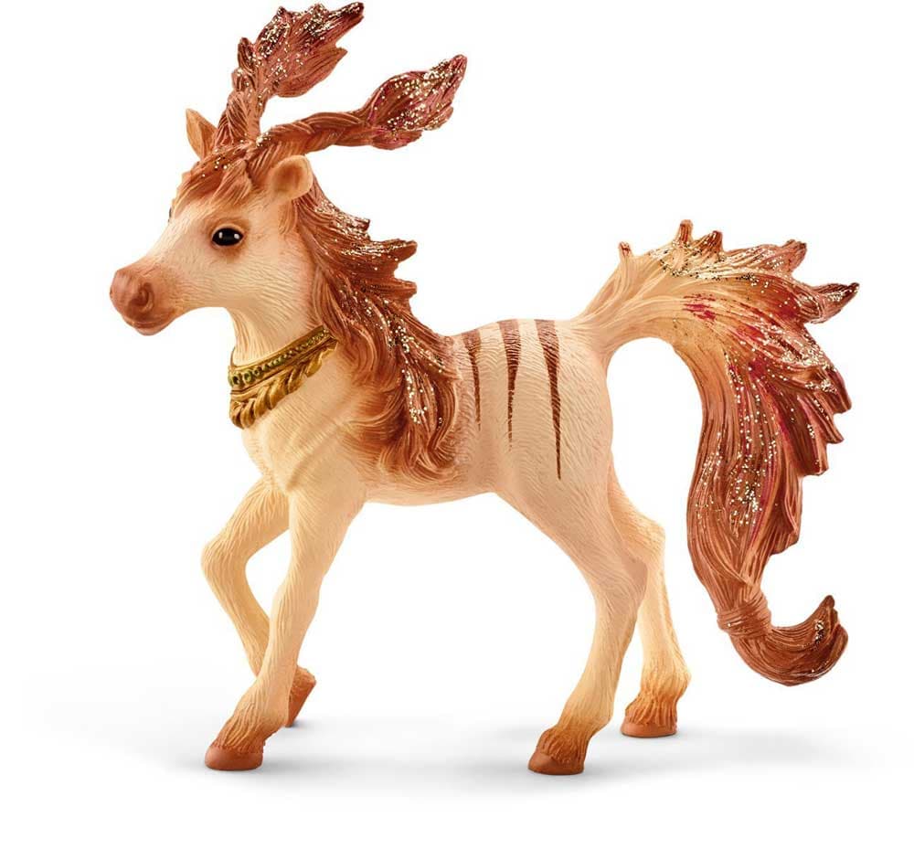 Schleich Figure Bayala - Prugasto ždrebe - ljubimac vile Marvin 70530