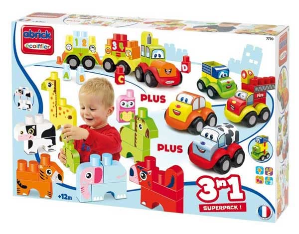 Ecoiffier Set Vozila 3 u 1 SM007770