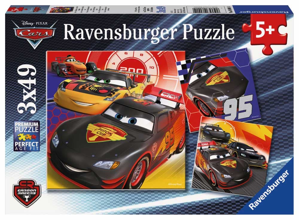 Ravensburger puzzle Dečije puzle - 3x49 - Disney - PIXAR - Cars - Adventure On The Road  3x49 delova RA08001