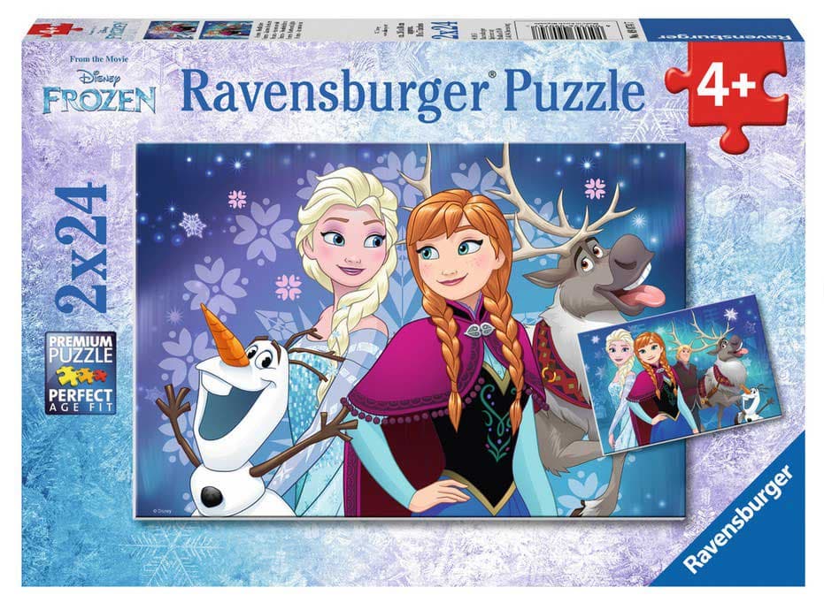 Ravensburger puzzle Dečije puzle - 2x24 - Disney - Frozen   2x24 dela RA09074