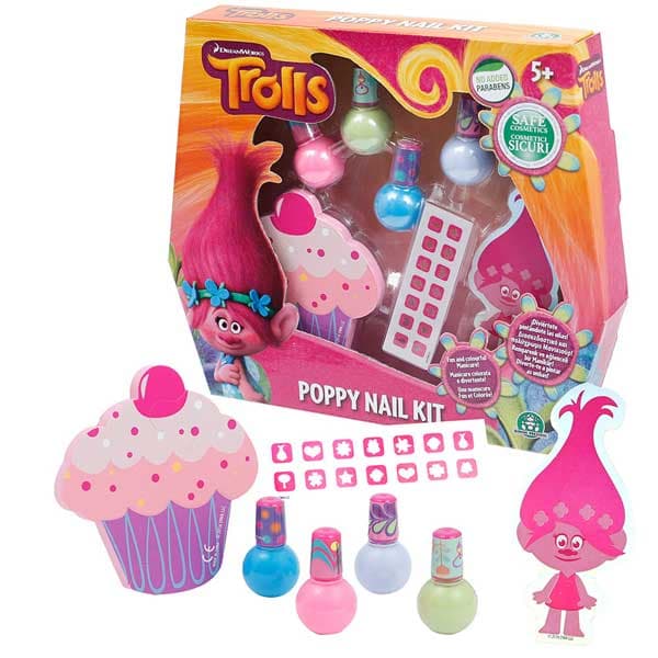 Trolls Set Za Ulepšavanje Noktiju Poppy GPTRL01