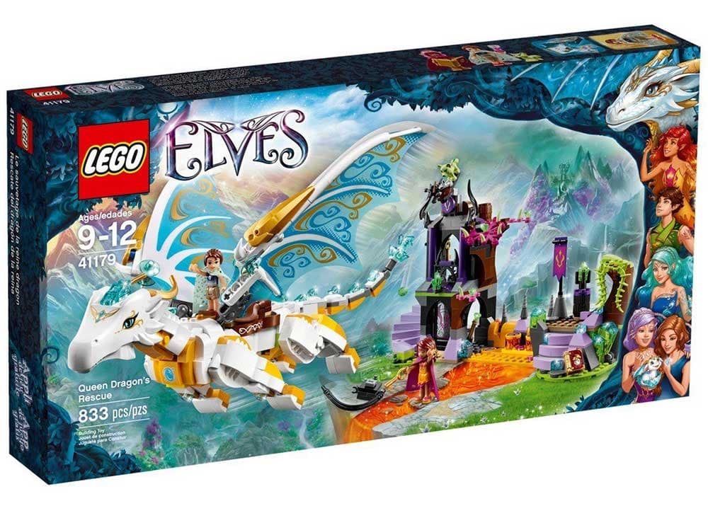 LEGO® Elves kocke - Spasavanje Elandre kraljice zmajeva 41179