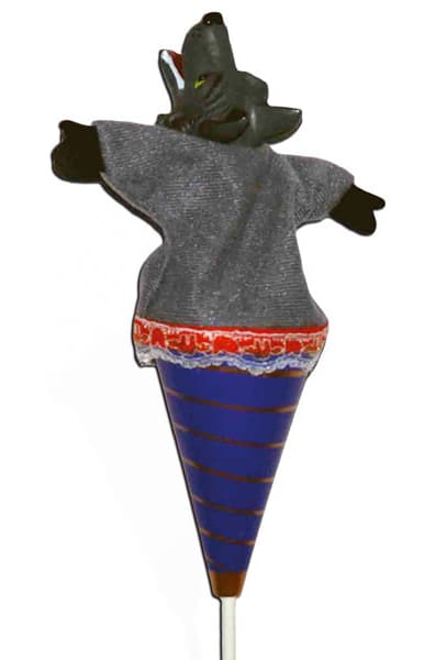 Ginjol lutka na štapu vuk 7004S 4 