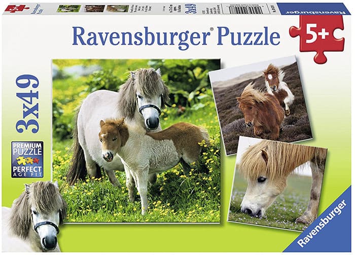 Ravensburger puzzle Dečije puzle - 3x49 - Životinje - Konji - Friendly Ponies  3x49 delova RA09428