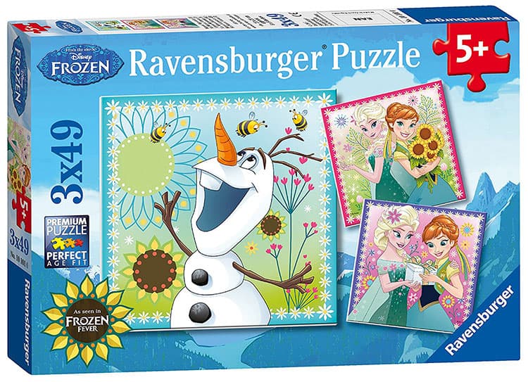Ravensburger puzzle Dečije puzle - 3x49 - Disney - Frozen - Frozen Fever  3x49 delova RA09245