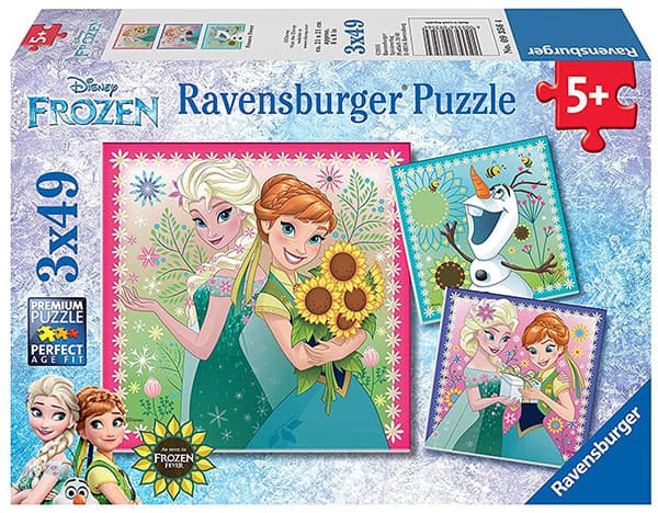 Ravensburger puzzle Dečije puzle - 3x49 - Disney - Frozen - Frozen Fever  3x49 delova RA09356