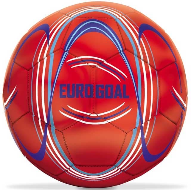 Mondo Fudbalska lopta 5 Euro Goal Crvena MN13986